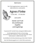 eine Anzeige