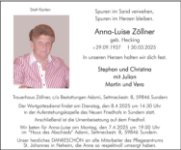 eine Anzeige