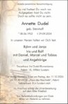 eine Anzeige