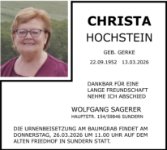 eine Anzeige