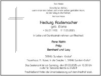 eine Anzeige