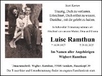 eine Anzeige